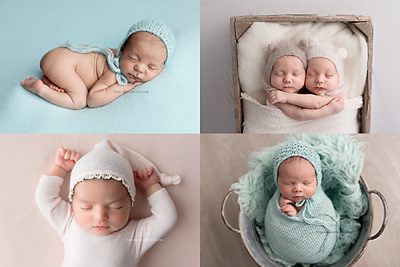 Bébé avec bonnet